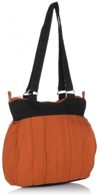 

Home Heart Shoulder Bag(Black, Tan)
