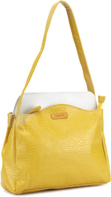 

Peperone Hand-held Bag(White, Yellow)