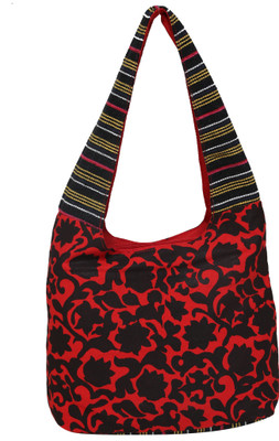

Anekaant Shoulder Bag(Red, Black), Black;red