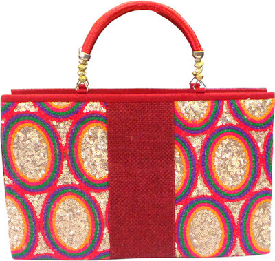 

Bhamini Hand-held Bag(Red)