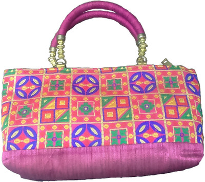 

IndoArtisan Hand-held Bag(Pink)