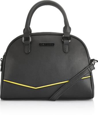 

Caprese Satchel(Black, Yellow)