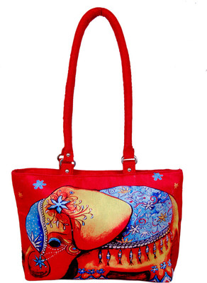 

Womaniya Hand-held Bag(Red)