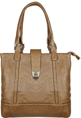 Louise Belgium Hand-held Bag(Brown)