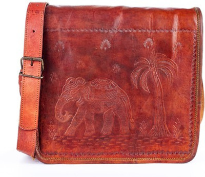 

Goatter Messenger Bag(Brown)