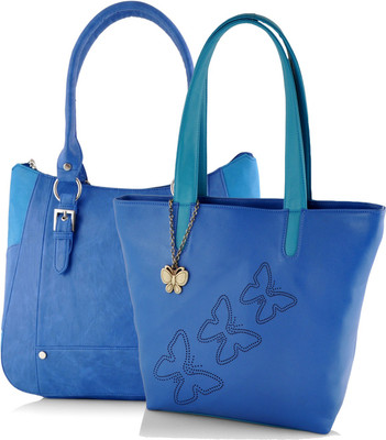

Butterflies Hand-held Bag(Blue)