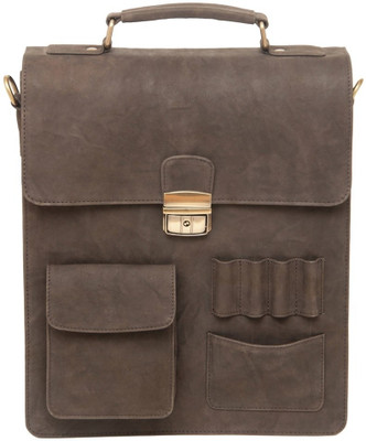 

Justanned Messenger Bag(Brown)