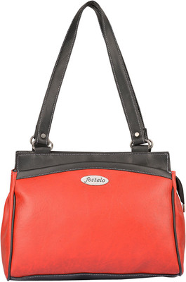 

Fostelo Shoulder Bag(Red, Black), Black;red