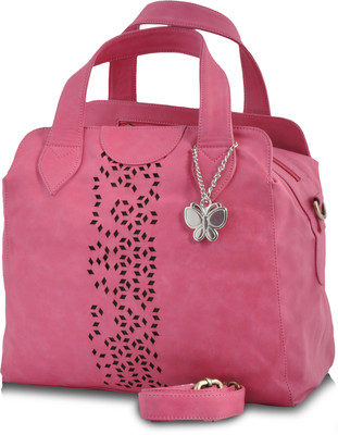 

Butterflies Hand-held Bag(Pink)