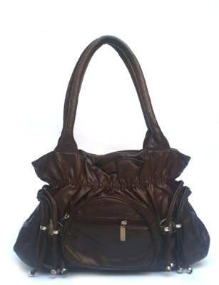 

Jovial Hand-held Bag(Brown)