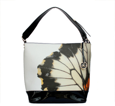 

Diana Korr Tote(White, Blue), Blue;white