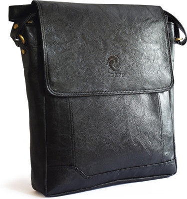 Ochre Messenger Bag(Black)
