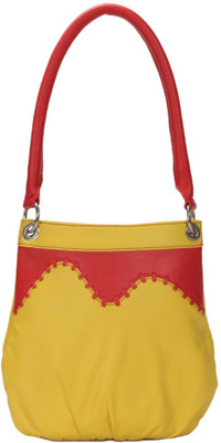 64% OFF on Borsavela Women Yellow Shoulder Bag
