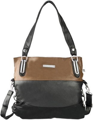 

Lino Perros Hand-held Bag(Black, Brown)
