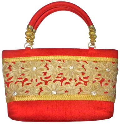 

Bhamini Hand-held Bag(Red)