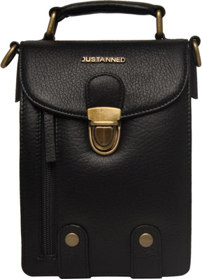 

Justanned Messenger Bag(Black)
