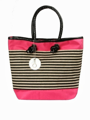 

Jute Tree Tote(Pink)