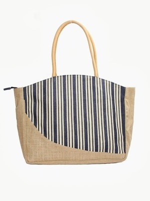 

Jute Tree Tote(Blue)
