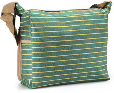 

Roshiaaz Messenger Bag(Green)