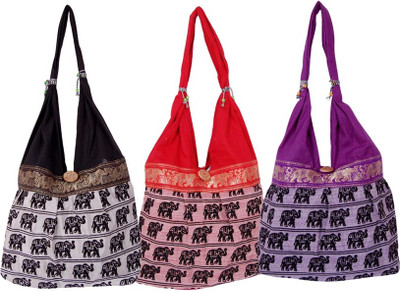 

Fashion Bizz Shoulder Bag(Multicolor)