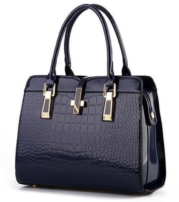 

Tanned Hand-held Bag(Blue)