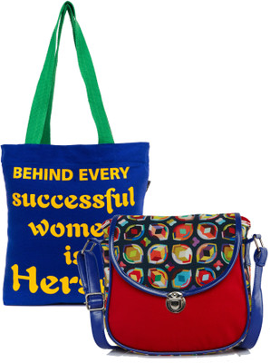 

Haqeeba Tote(Blue)