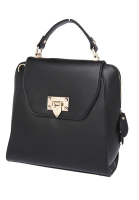 

Fur Jaden Hand-held Bag(Black)