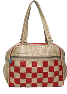 

Vouch Shoulder Bag(Brown, Red)