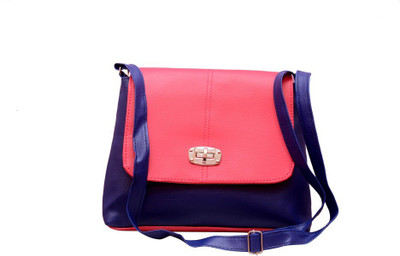 

Oddish Messenger Bag(Blue, Pink)