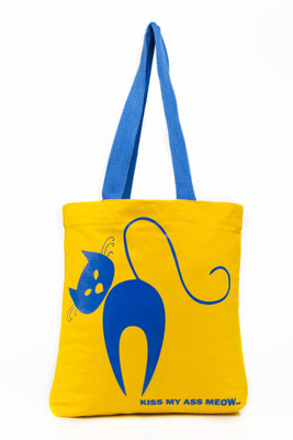 

Haqeeba Tote(Yellow, Blue), Blue;yellow
