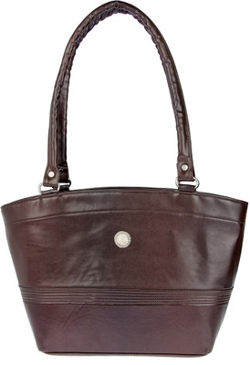 JG Shoppe Hand-held Bag(Brown)