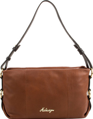 Hidesign Messenger Bag(Tan, Brown), Brown;tan