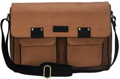 

Justanned Messenger Bag(Tan)