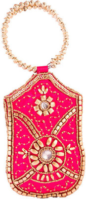 

Kleio Pouch Potli(Pink)