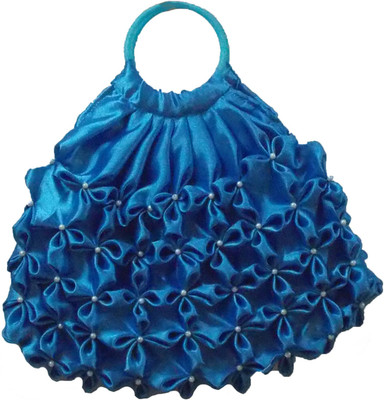 

Rosy Hand-held Bag(Blue)