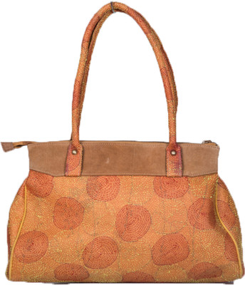 

Jaipur Textiles Hub Shoulder Bag(Yellow)