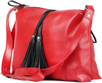

AFRE Sling Bag(Red, Black), Black;red