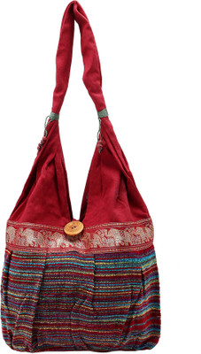 

Rastogi Handicrafts Shoulder Bag(Maroon)
