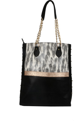 

Glitter Glory Shoulder Bag(Black, White)