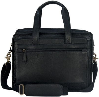 

Justanned Messenger Bag(Black)