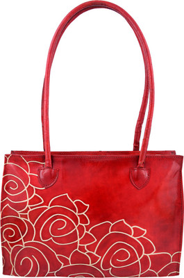 

ZINT Shoulder Bag(Red, Tan)