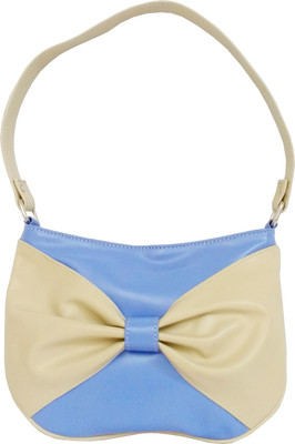 

Feliza Hand-held Bag(Blue, Beige), Beige;blue