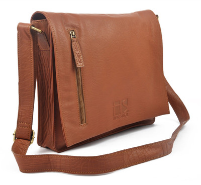 

Hidestitch Messenger Bag(Tan)