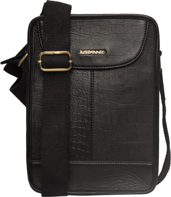 

Justanned Messenger Bag(Black)