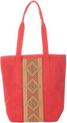 

Jute Cottage Shoulder Bag(Red)