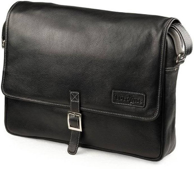 

Tortoise 15 inch Laptop Messenger Bag(Black)