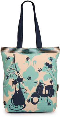 

Kanvas Katha Tote(Multicolor)