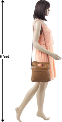 

Allen Solly Sling Bag(Tan)
