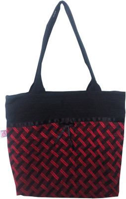 

Evagloria Tote(Red, Black), Black;red