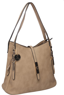 

Fur Jaden Women Casual Beige PU Hand-held Bag